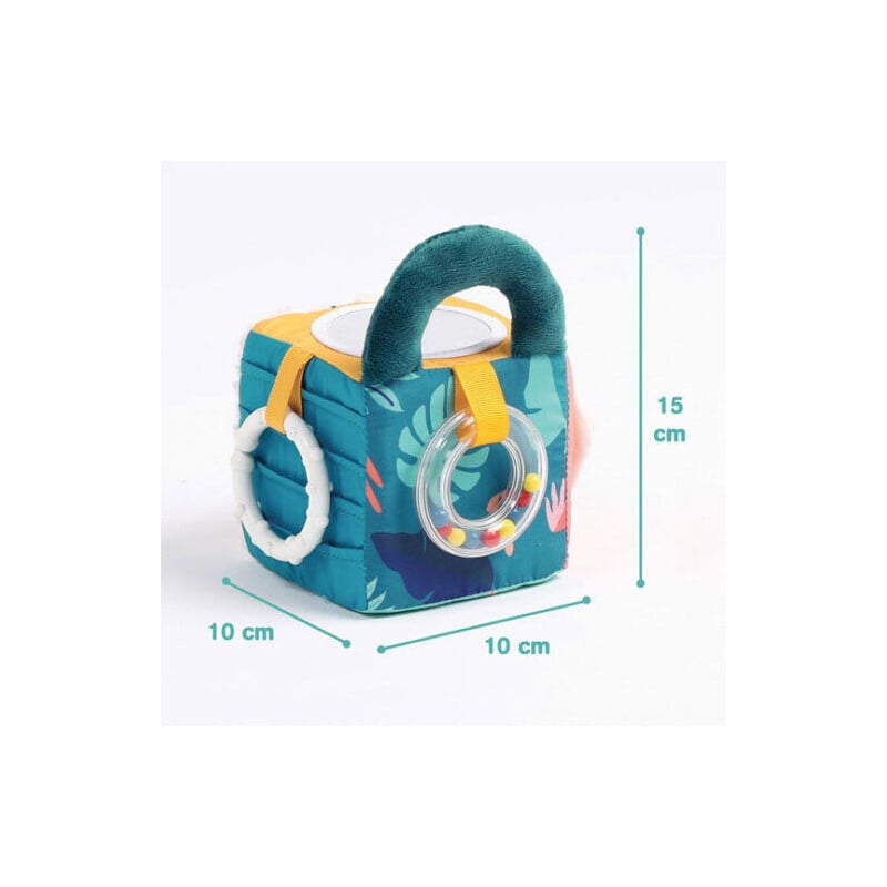 Cubo Tejido Actividades Hoja