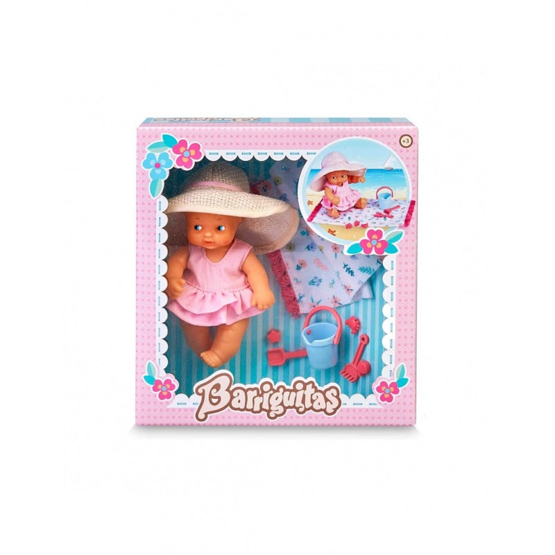 BARRIGUITAS BEBE EN LA PLAYA