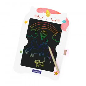 Pizarra de Dibujo y Escritura LCD Unicornio
