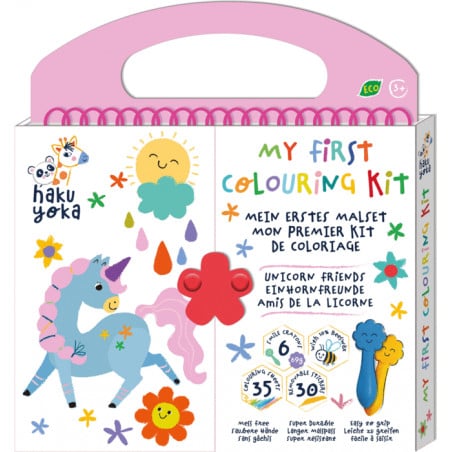 Mi Primer Kit Para Colorear Amigos de los Unicornios
