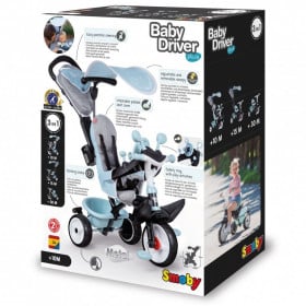 Triciclo Baby Drive Confort Plus Azul 2