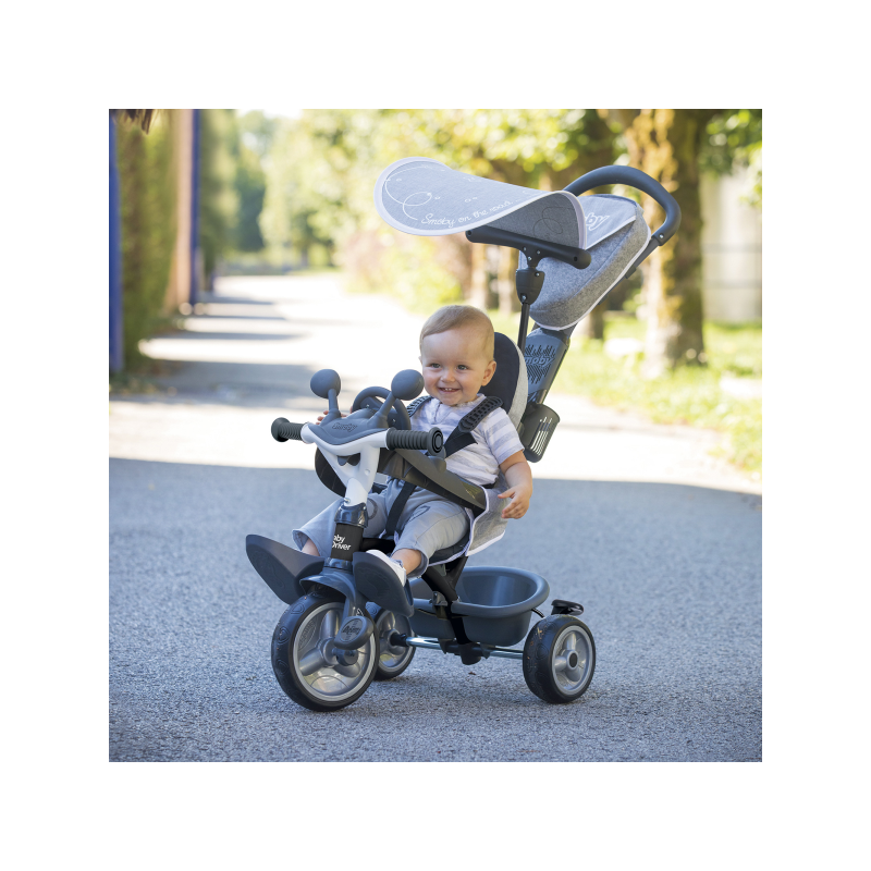 Triciclo Baby Driver Confort Plus Gris