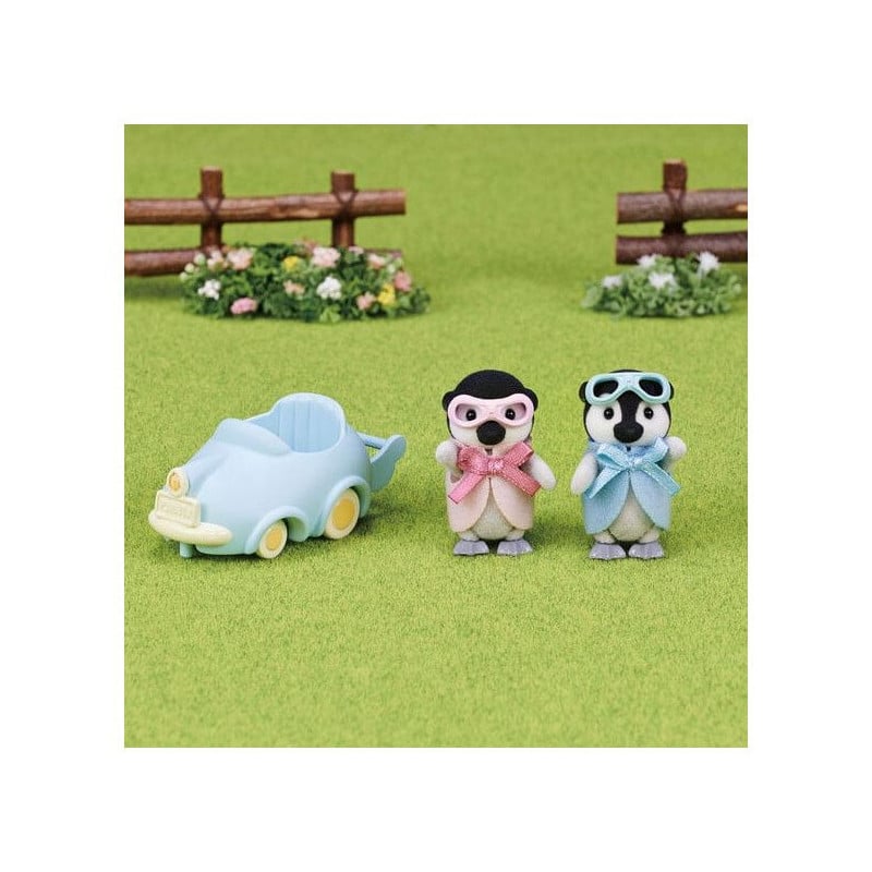 Sylvanian Families Bebés Pingüino Ride And Play