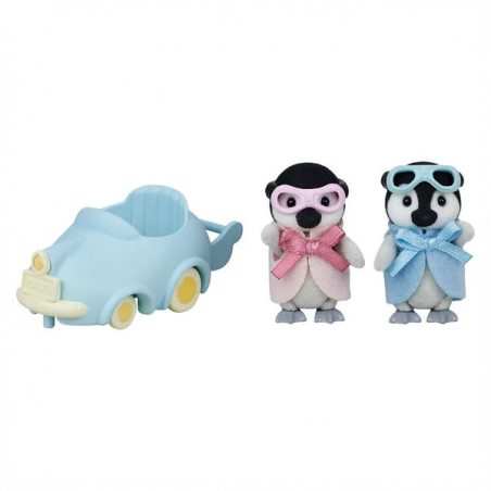 Sylvanian Families Bebés Pingüino Ride And Play