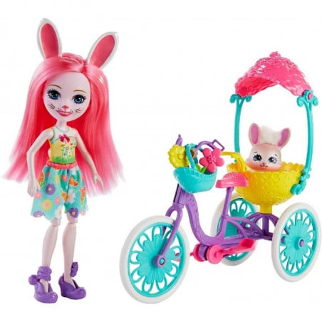 ENCHANTIMALS AMIGUITAS EN BICI