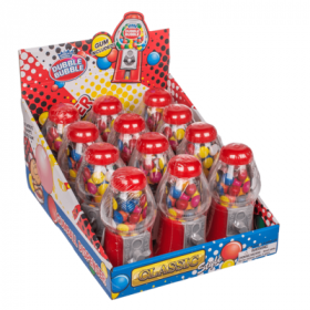 MAQUINA DE CHICLES ROJA 25GR DE CHICLE 2