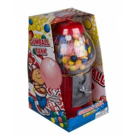 MAQUINA DE CHICLES ROJA CON 90GR CHICLES