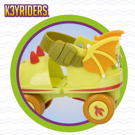 Patines Dragón 4 Ruedas T 24 30