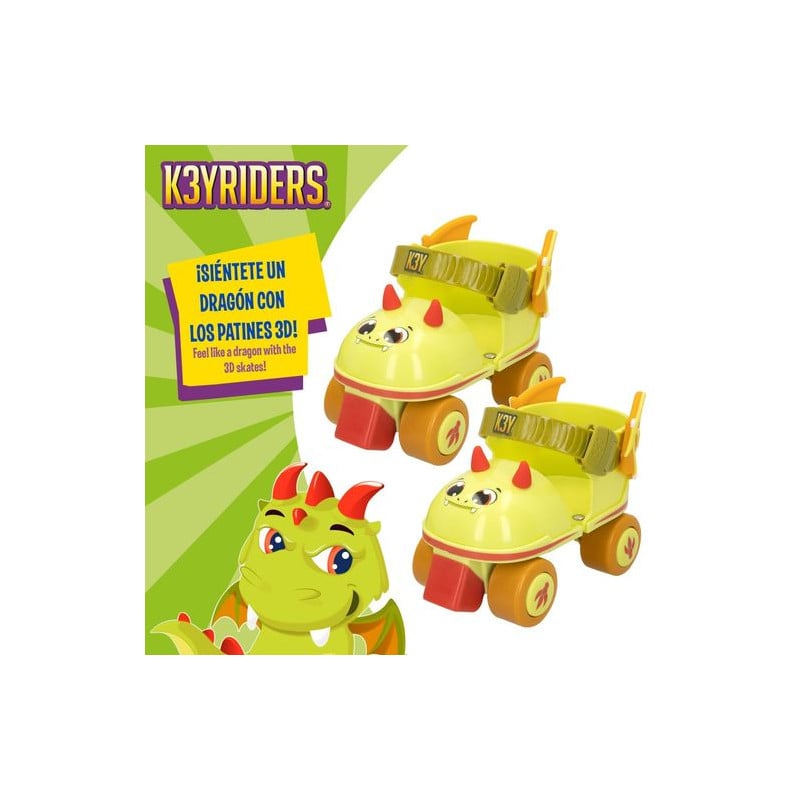 Patines Dragón 4 Ruedas T 24 30