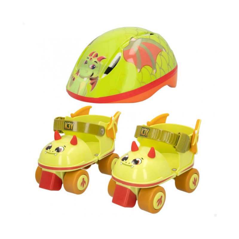 Keyriders Combo Patines y Casco 3D