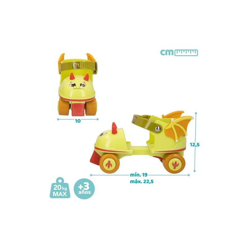 Set de Patinaje Dragón T 24-30