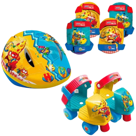 Superthings Combo Patines + Casco + Protecciones