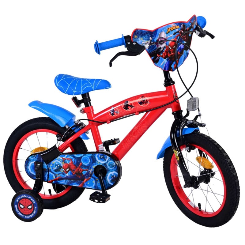 Bicicleta Spiderman 12 Pulgadas 3 a 5 años