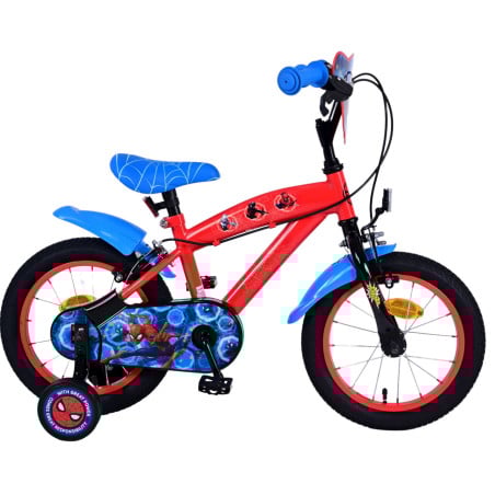 Bicicleta Spiderman 16 Pulgadas niños 5-6 Años