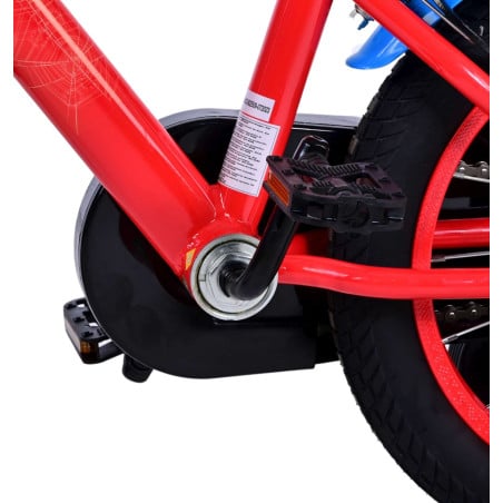 Bicicleta Spiderman 16 Pulgadas niños 5-6 Años