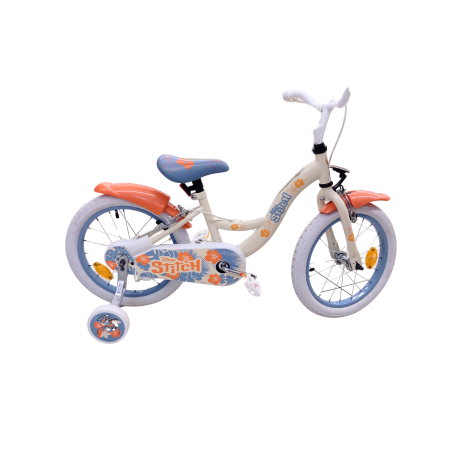 Bicicleta Stitch 16 Pulgadas niños 5-6 Años