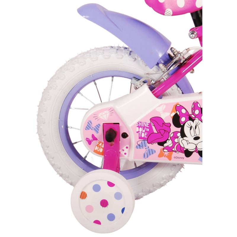 Bicicleta Minnie Cutest Ever 12 Pulgadas 3-5 Años
