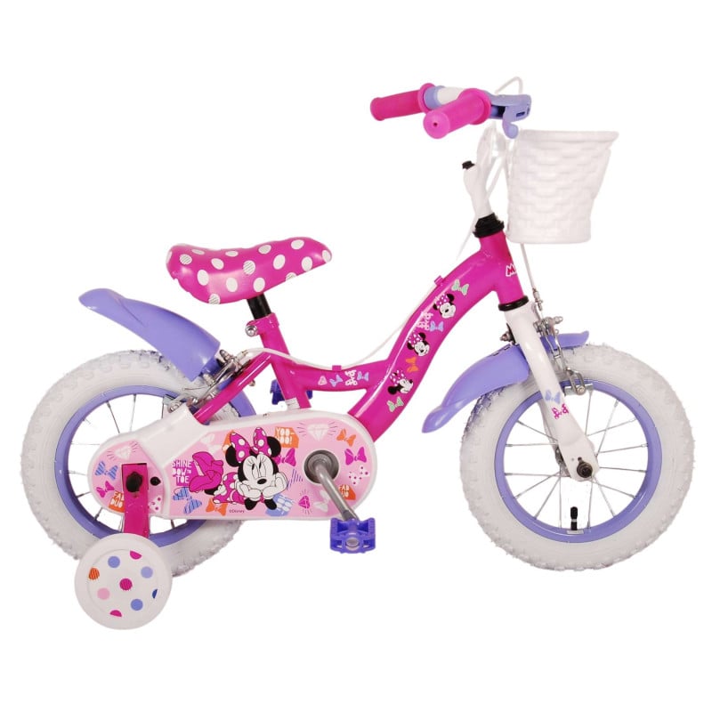 Bicicleta Minnie Cutest Ever 12 Pulgadas 3-5 Años