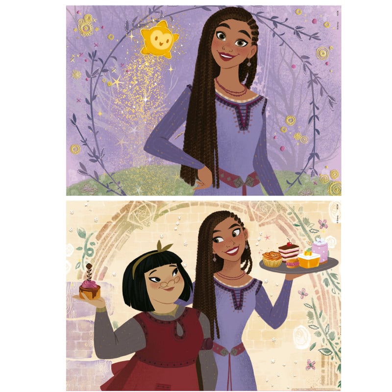 PUZZLE 2 X 25 DISNEY WISH