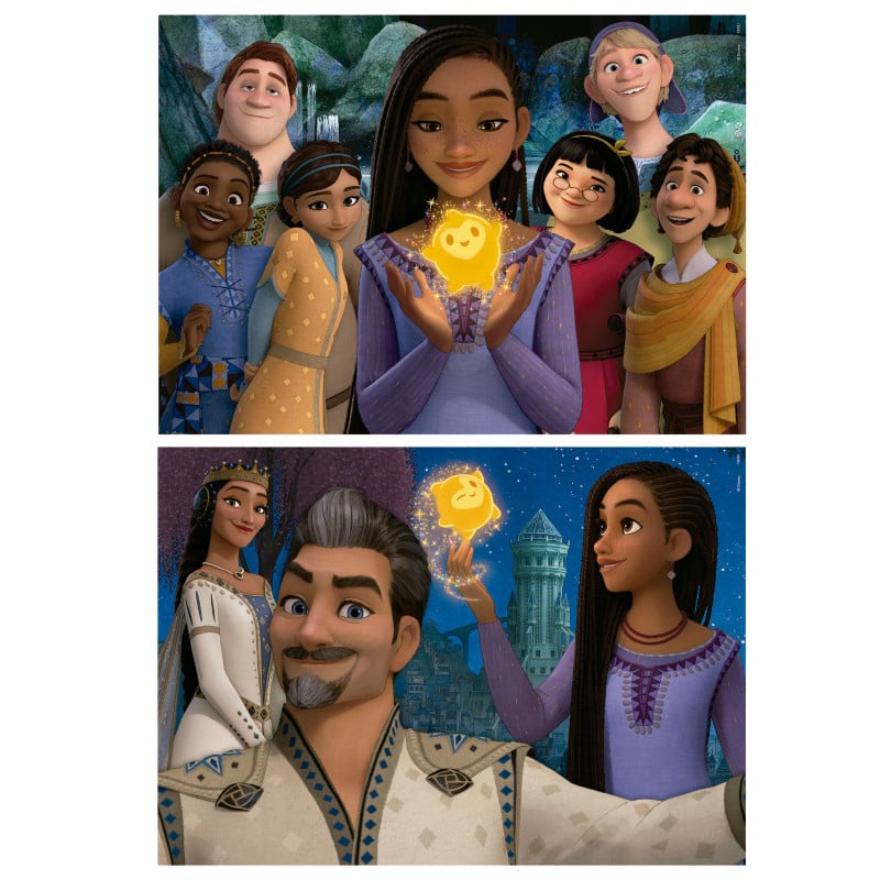 PUZZLE 2 X 48 DISNEY WISH