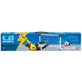Set Portería 61 x 29 x 40 cm Con Balón de Fútbol