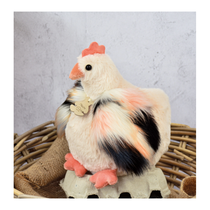 Peluche Gallina Beige