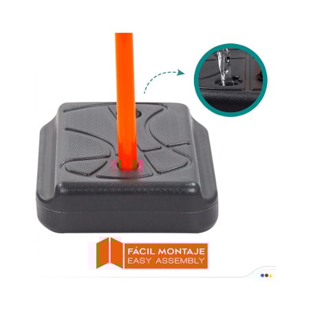 Canasta Baloncesto Con Balón