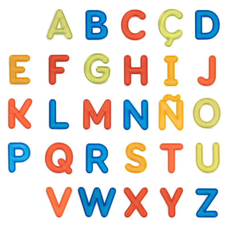 LETRAS MAYUSCULAS TRANSLUCIDAS