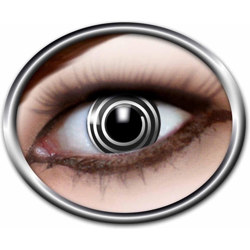 LENTILLAS ESPIRAL NEGRO (3 MESES)