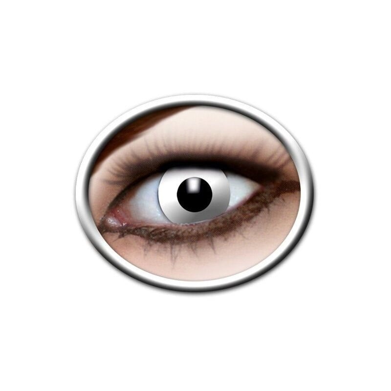 LENTILLAS ZOMBIE BLANCO (3 MESES)