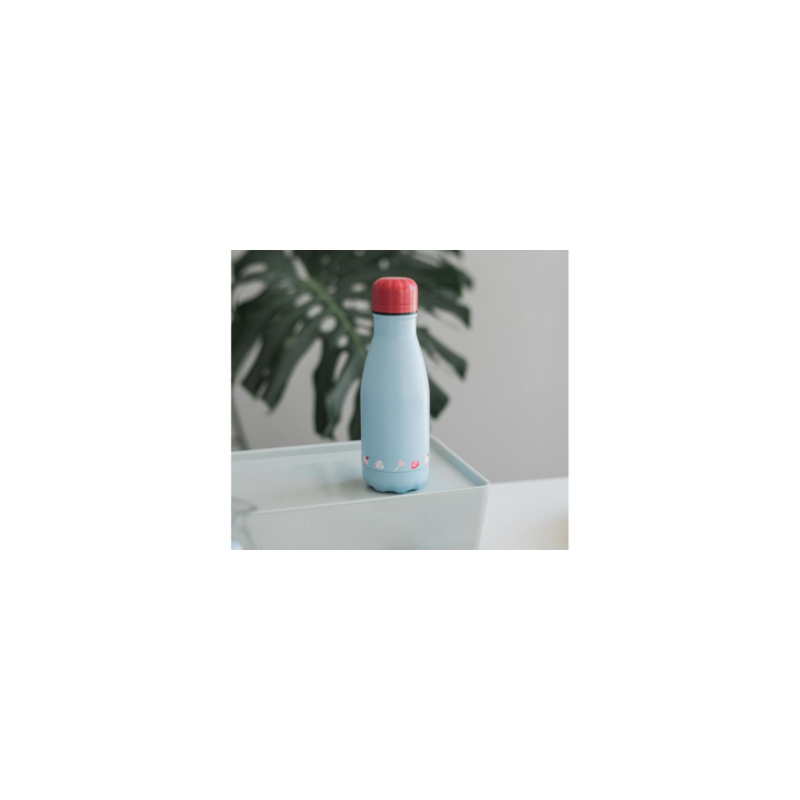 BOTELLA METALICA 260ML PUSHEEN PURRFECT