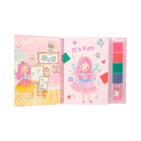 PRINCESS MIMI PINTA CON LOS DEDOS 2