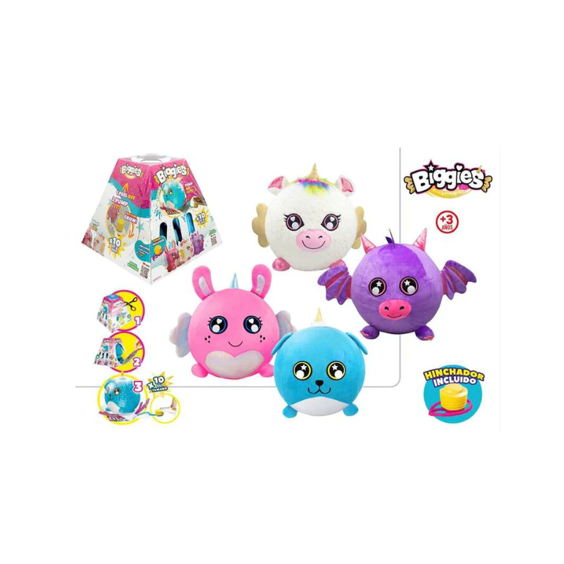BIGGIES PELUCHE HINCHABLE