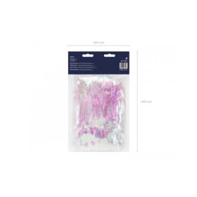 CORTINA DE FIESTA IRIDISCENTE 90X250CMS