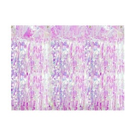 CORTINA DE FIESTA IRIDISCENTE 90X250CMS 2