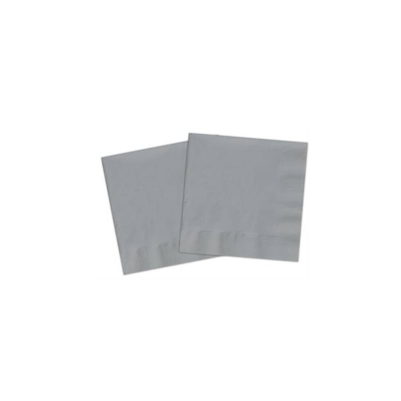 20 Servilletas Plata
