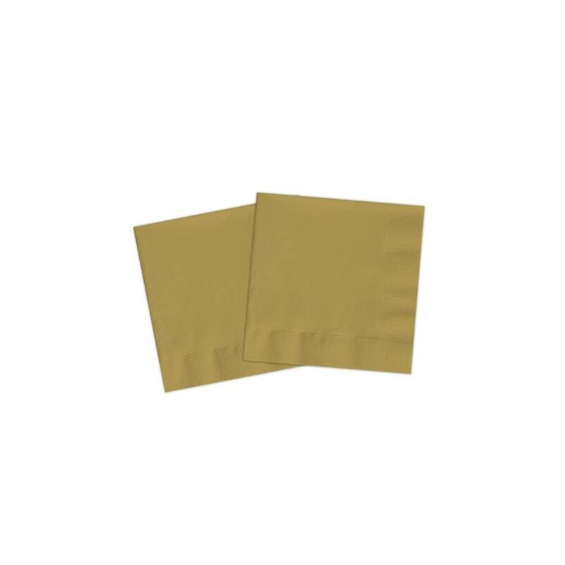 20 Servilletas Oro Perla