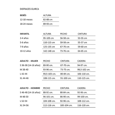 DISFRAZ PIRATA LUJO ADULTA TALLA 36-38