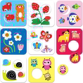 Cartas de Alto Contraste Match Batch Banana Panda 2