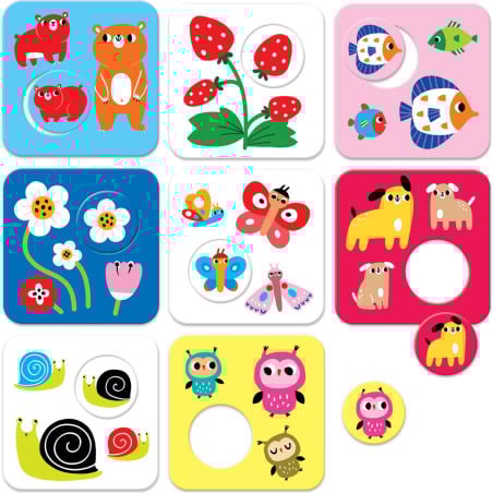 Cartas de Alto Contraste Match Batch Banana Panda Cartas de Alto Contraste Match Batch Banana Panda