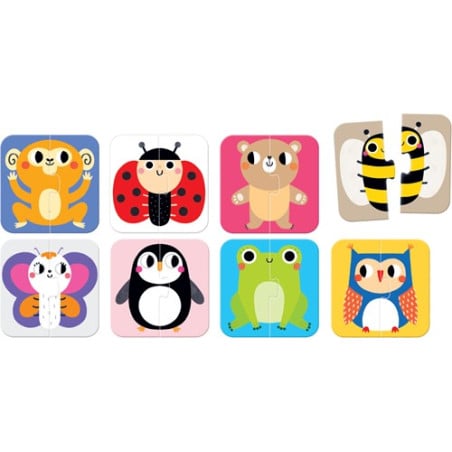 Puzle a Mitades Banana Panda On The Go