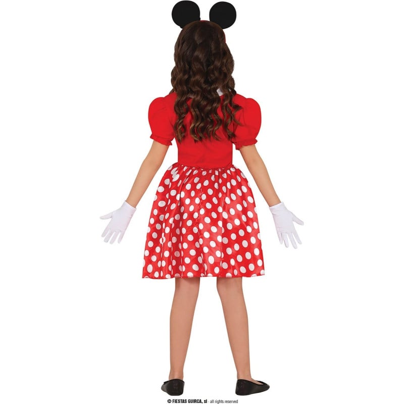 DISFRAZ MOUSY PIN UP INF. 7-9 AÑOS