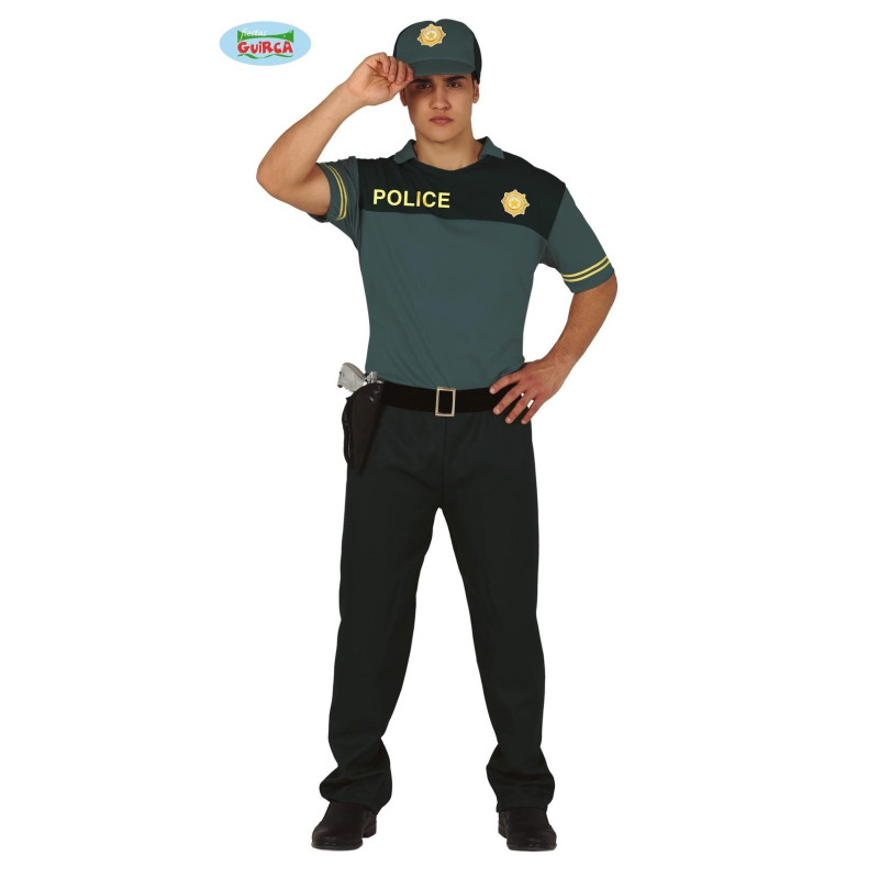 disfraz policia