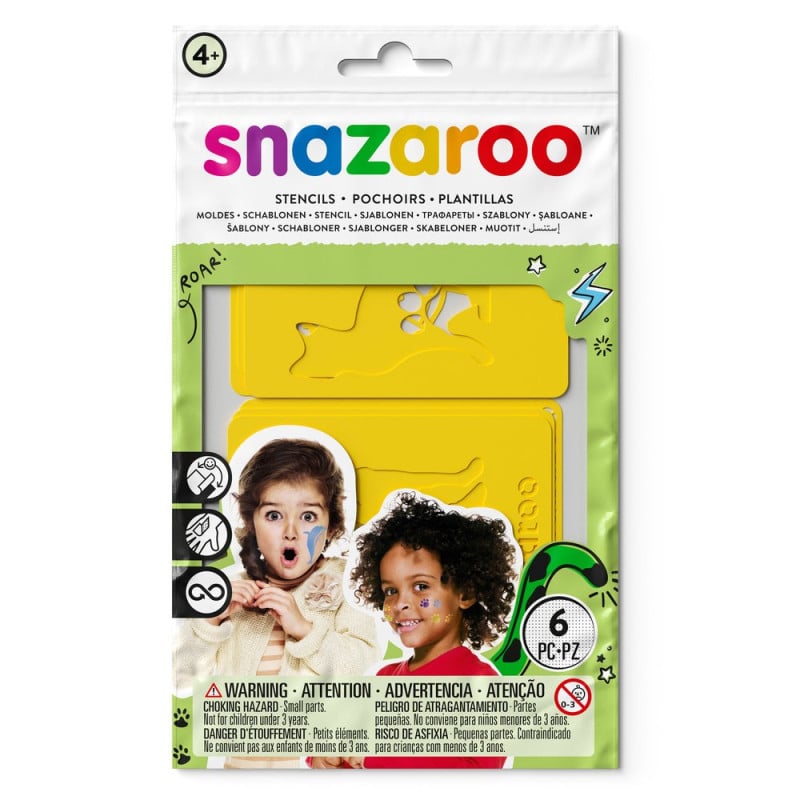 Snazaroo Plantillas de Maquillaje Arco Iris