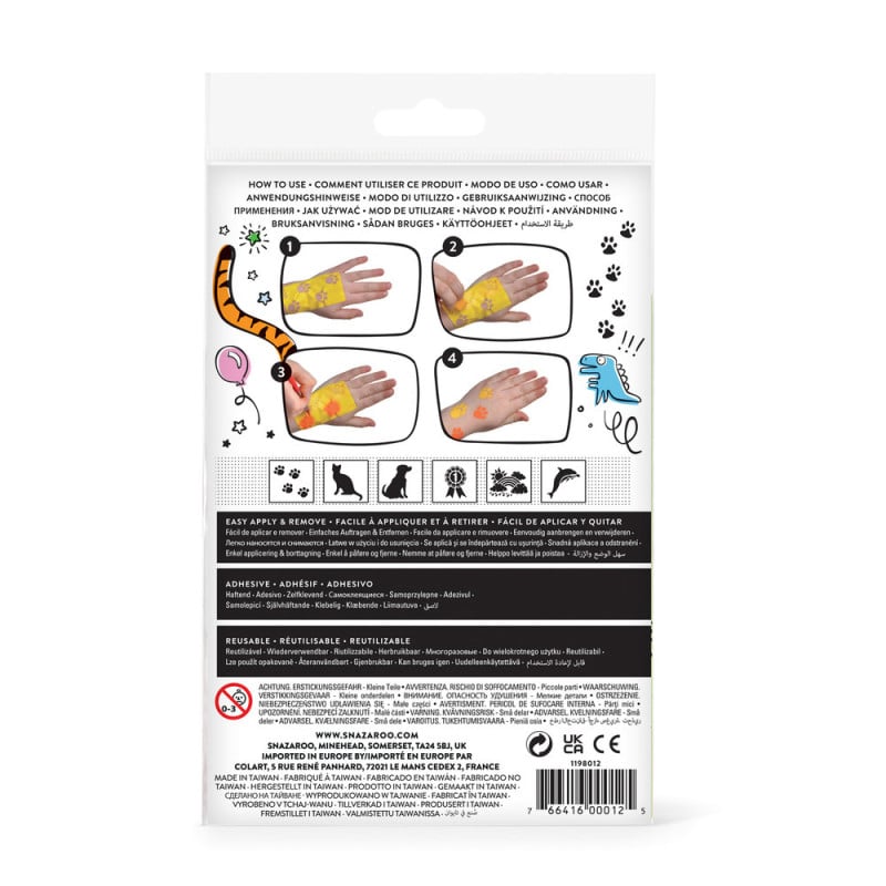 Snazaroo Plantillas de Maquillaje Arco Iris