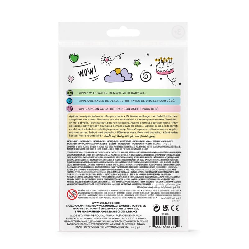 Snazaroo Tatuajes Temporales Fantasía