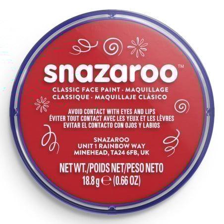 Snazaroo Maquillaje Clásico Rojo