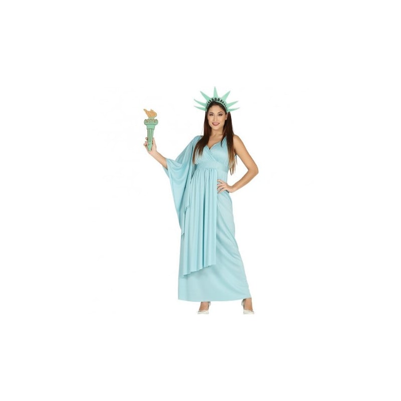 disfraz estatua libertad