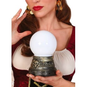 Bola Pitonisa Con Luz 18 Cm 2