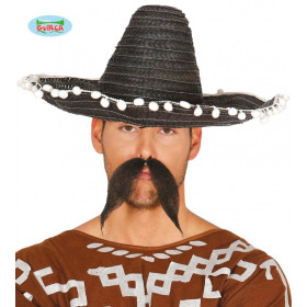 sombrero mexicano negro